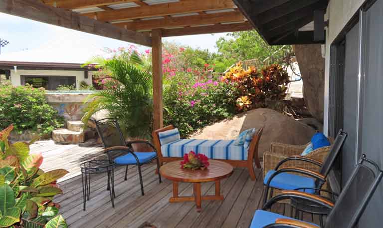 Patio seating