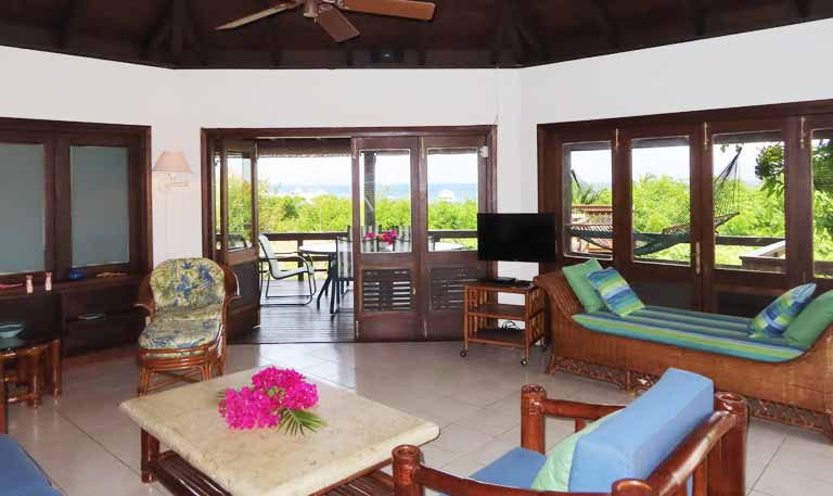 living room view